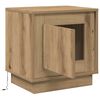 vidaXL Nattbordskap 2 pcs Artisan Eik 44 x 34,5 x 45 cm Konstruert tre