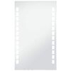 vidaXL LED-veggspeil til bad 60x100 cm