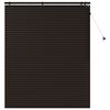 vidaXL Venetiansk persienne M&oslash;rk brun 125 x 160 cm 35 mm