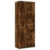 vidaXL Highboard r&oslash;kt eik 70x42,5x185 cm konstruert tre