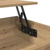 vidaXL Kaffebord Artisan Eik 100 x 55 x 48,5 cm Konstruert tre