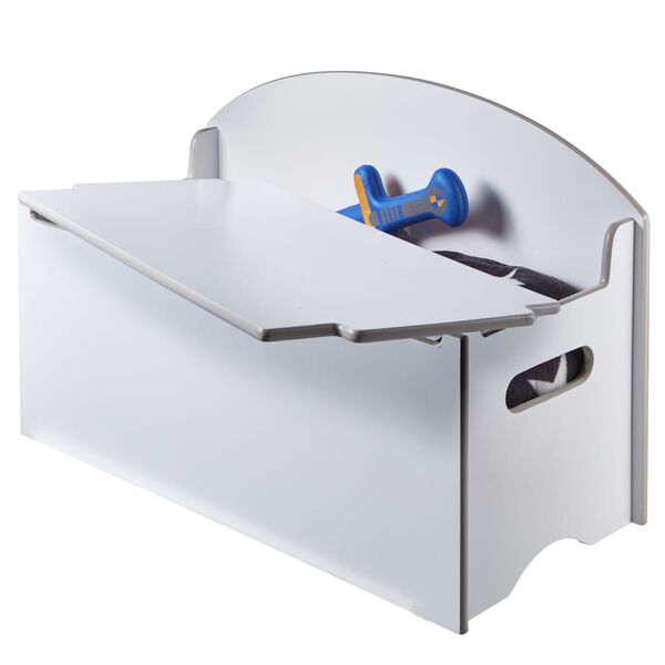 Worlds Apart Leket&oslash;yskiste 45x70x35 cm tre hvit