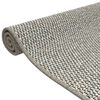 vidaXL Teppel&oslash;per sisal-utseende platina 80x150 cm