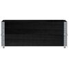 vidaXL Hageplantekasse svart 100x50 cm heltre furu