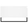 vidaXL Salongbord hvit 90x60x35 cm konstruert tre
