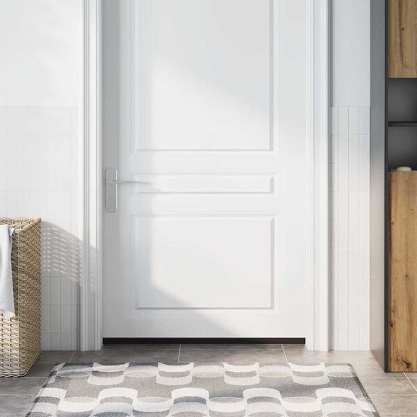 vidaXL Selvh&auml;ftende d&oslash;rb&oslash;rstetninger 6 pcs Brun 100 cm