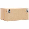 vidaXL Nattbord med skuff Brun 50 x 32,5 x 24 cm Heltre furu