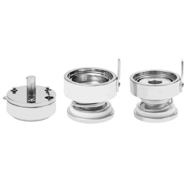 vidaXL Utskiftbar matrise for buttonsmaskin 25 mm