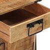 vidaXL Nattbord 40x30x42 cm heltre mango
