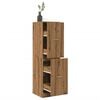 vidaXL Apotekskap&nbsp;artisan eik 40x41x144,5 cm konstruert tre