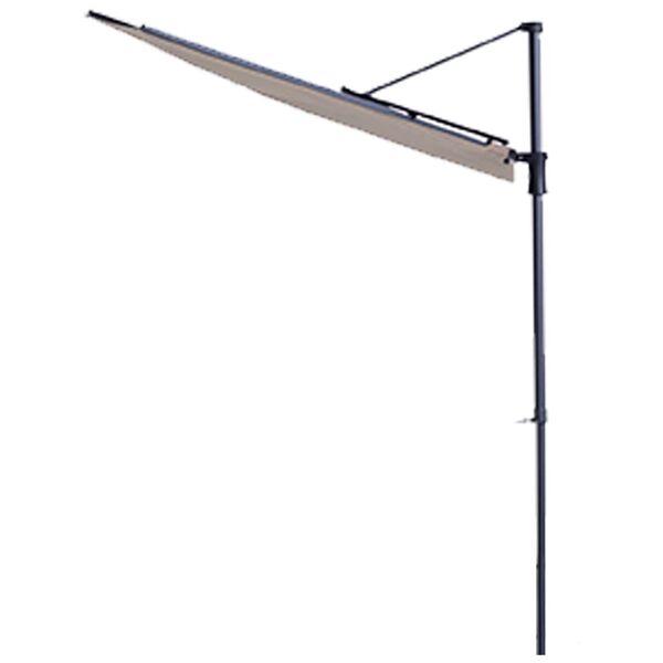 Madison Balkongparasoll Sun Wave 270x150 cm ecru PAC3P016