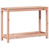 vidaXL Pottebord med hylle 108x35x75 cm heltre furu