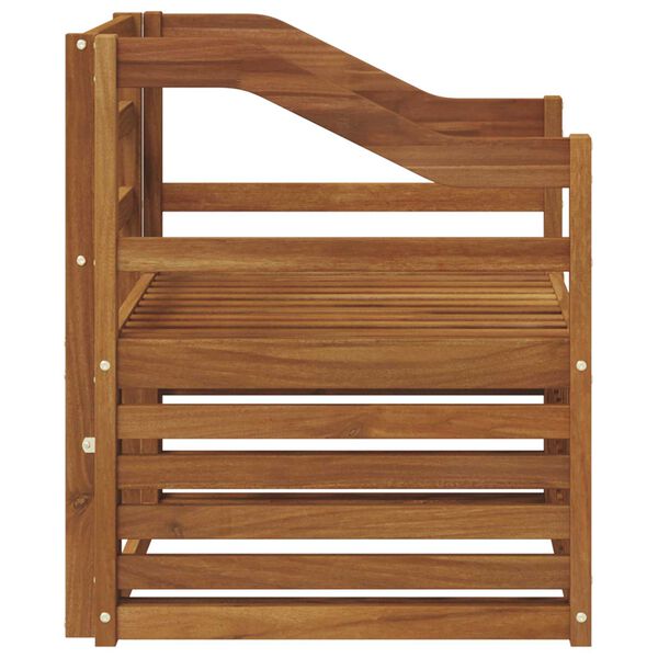 vidaXL Utend&oslash;rs sofa-sett Naturlig 67 x 63 x 73 cm Solid akasietre