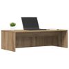 vidaXL Veggmontert skrivebord Veggmontert Artisan Eik 100 x 45 x 30 cm