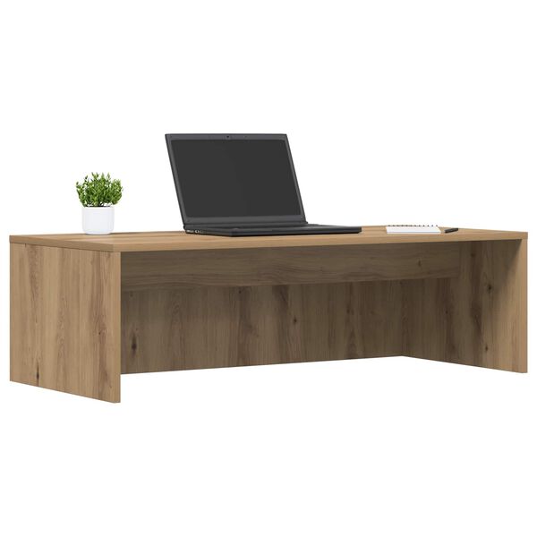 vidaXL Veggmontert skrivebord Veggmontert Artisan Eik 100 x 45 x 30 cm
