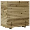 vidaXL Plantekasse 70x40x72 cm impregnert furu