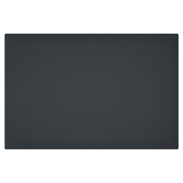 vidaXL Hage Spisegruppe 5 pcs Antrasitt Polt rattan