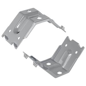 vidaXL Konsoll 2 Sinkbelagt 106 x 55 x 1,5mm St&aring;l