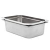 vidaXL Gastronormbeholdere 2 stk GN 1/1 150 mm rustfritt st&aring;l
