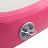 vidaXL Oppbl&aring;sbar gymnastikkmatte med pumpe 200x200x20 cm PVC rosa