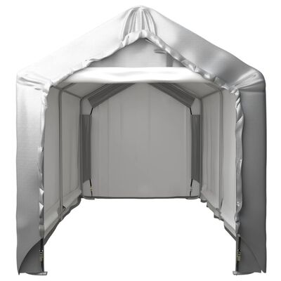 vidaXL Oppbevaringstelt 180x300 cm stål grå