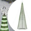 vidaXL LED Juletre 688 LEDer Kald Hvit 300 cm