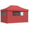 vidaXL Partytelt Burgunder 292 x 440 x 315 cm Oxford Stoff