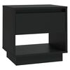 vidaXL Nattbord svart 45x34x44 cm konstruert tre