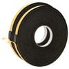 vidaXL Selvklebende skum tape 2 pcs Svart 10mm x 10m CR skum