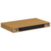 vidaXL Vegghylle 2 pcs Beige 40 x 23,5 x 4 cm Konstruert tre