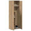vidaXL Highboard artisan eik 60 x 35 x 180 cm Konstruert tre