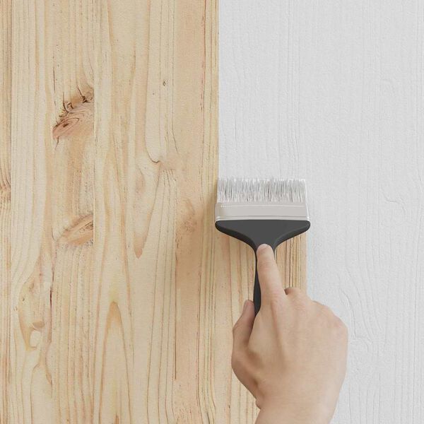 vidaXL Tremaling Grå 16,5 x 16,5 x 16 cm Veggdart