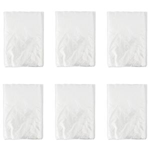 vidaXL St&oslash;vark 6 stk. Gjennomsiktig 400 x 500 cm HDPE
