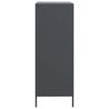 vidaXL Highboard antrasitt 68x39x103,5 cm stål