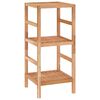 vidaXL Baderomshylle 35,5x35,5x79 cm heltre valn&oslash;tt