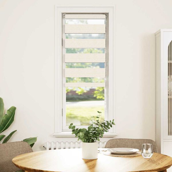 vidaXL Sebragardin brun 50x230 cm stoff bredde 45,9 cm polyester