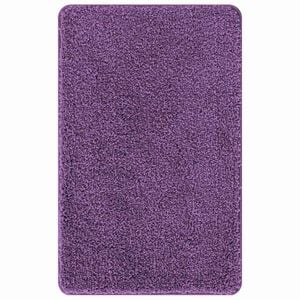 vidaXL Anti-skli badematte Lilla 50 x 80 cm PP