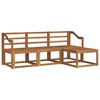 vidaXL Utend&oslash;rs sofa-sett 4 pcs Naturlig