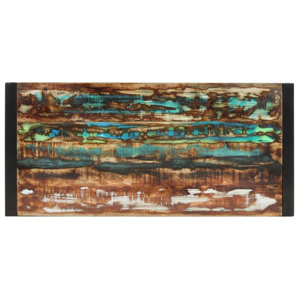 vidaXL Spisebord 120x55x76 cm gjenvunnet heltre