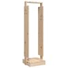 vidaXL Vedstativ 33,5x30x110 cm heltre furu