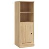 vidaXL Highboard sonoma eik 36x35,5x103,5 cm konstruert tre