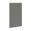 vidaXL pliss&eacute;gardin antrasitt 80x150 cm Stoff Bredde 79,4 cm Polyester