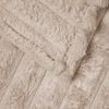 vidaXL Kastteppe Beige 150 x 130 cm Fleece