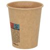 vidaXL Papir kaffekopper 1000 stk 8oz 200 ml brun