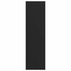 vidaXL D&oslash;rmatte Svart 115x400 cm