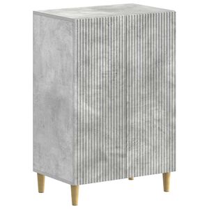 vidaXL Sko Skap ARNHEM 59,5 x 39,5 x 90 cm Konstruert tre Betonggr&aring;