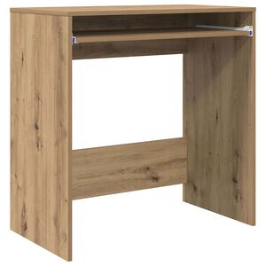 vidaXL Skrivebord Artisan Eik 77,5 x 43 x 79 cm Konstruert tre