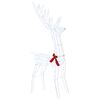 vidaXL 3D Jule Reinsdyr LOVIISA 300 LED-lys Kaldhvit 70 x 26 x 128 cm
