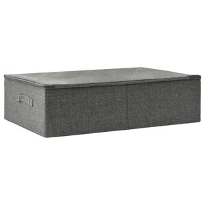 vidaXL Oppbevaringsboks stoff 70x40x18 cm antrasitt