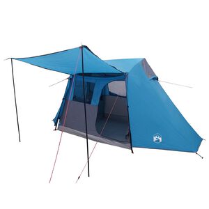 vidaXL Tunneltelt Bl&aring; 475 x 220 x 192 cm 185T Polyester med PU Belegg